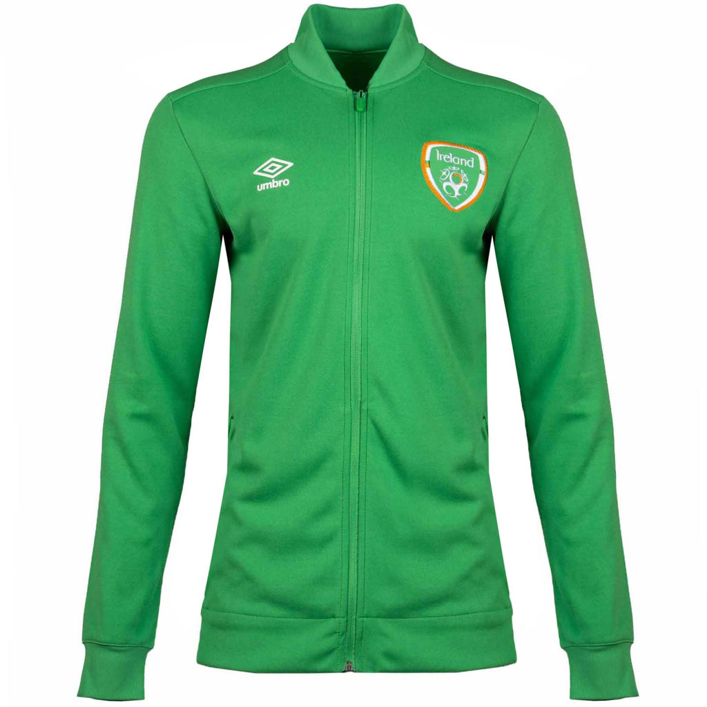 Umbro-Ireland-2021-Womens-Presentation-Jacket-Green