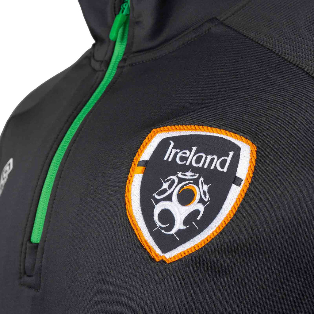 Umbro-Ireland-2021-Half-Zip-Top-Grey