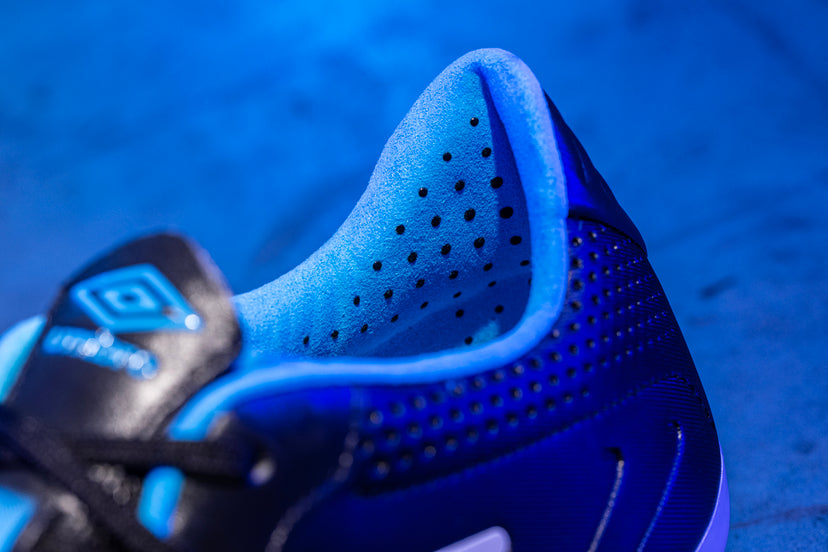 Blue men's astro boots