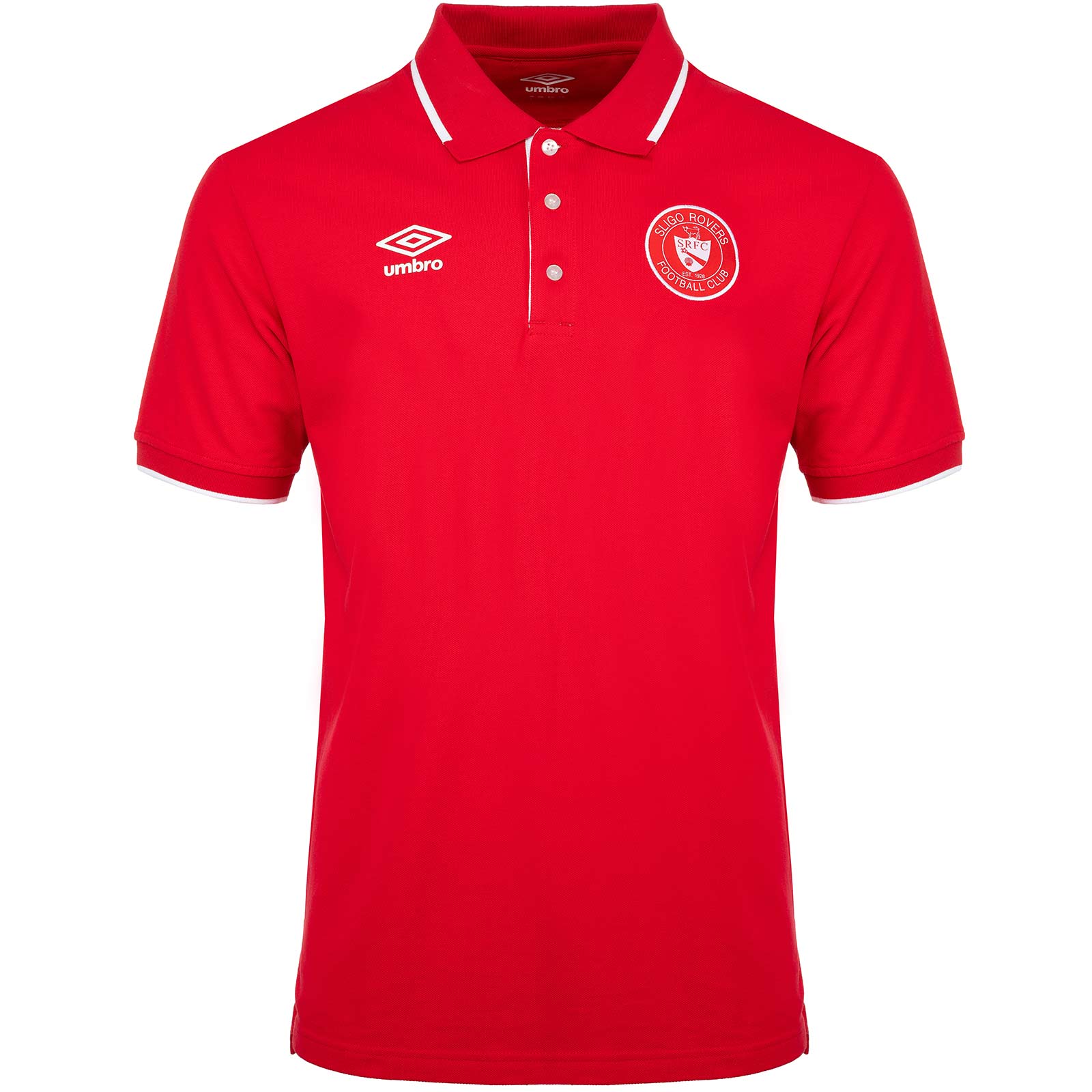 Umbro Sligo Rovers Football 2025 Mens Polo Shirt