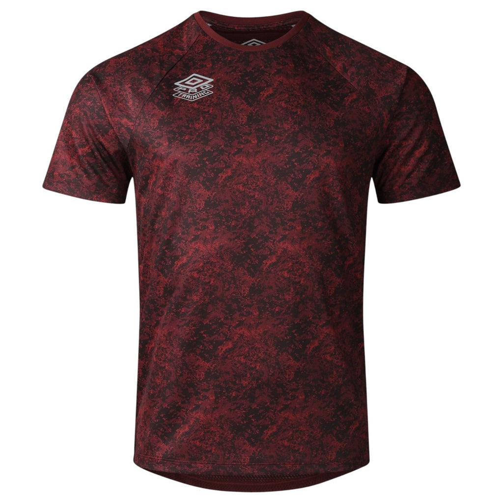 Umbro Pro Training Mens Short Sleeved Graphic Training Jersey