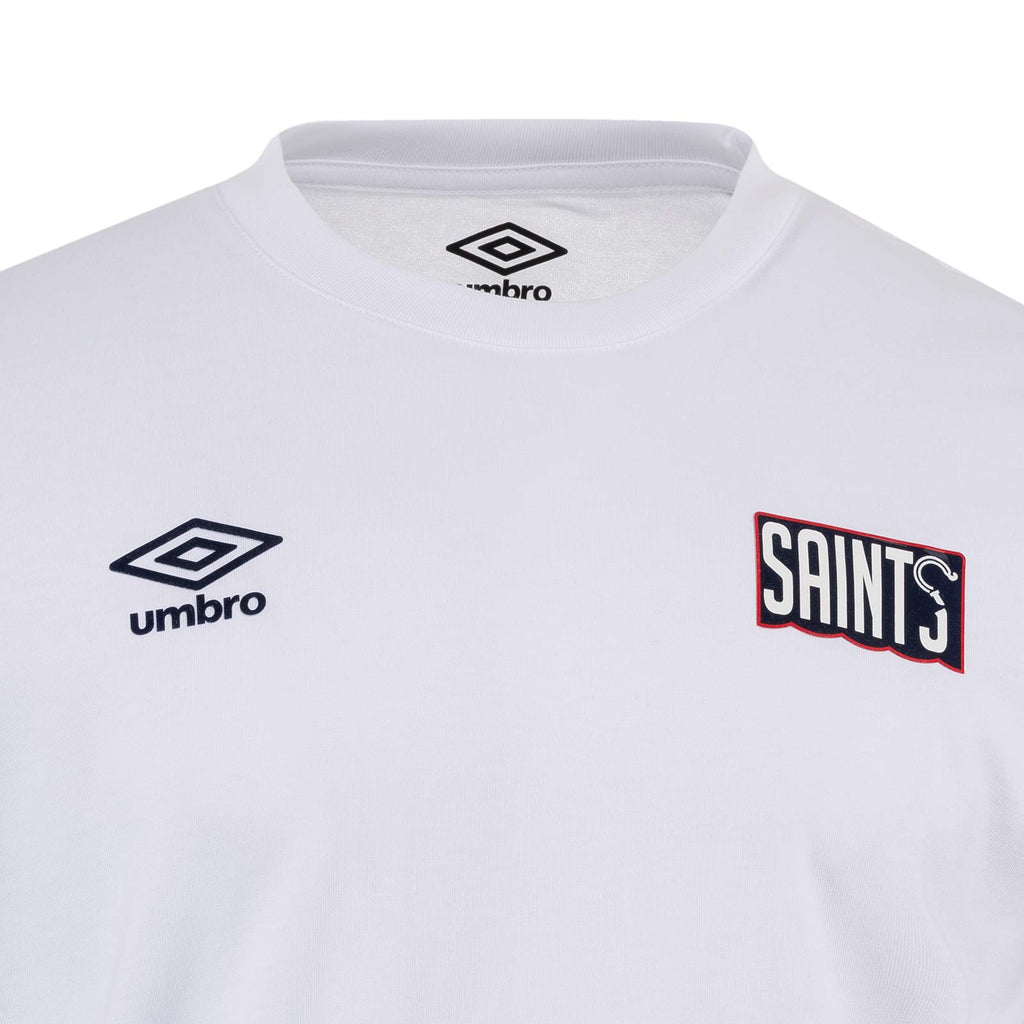 Umbro St Patricks Ath 26 Cotton Tee Wht