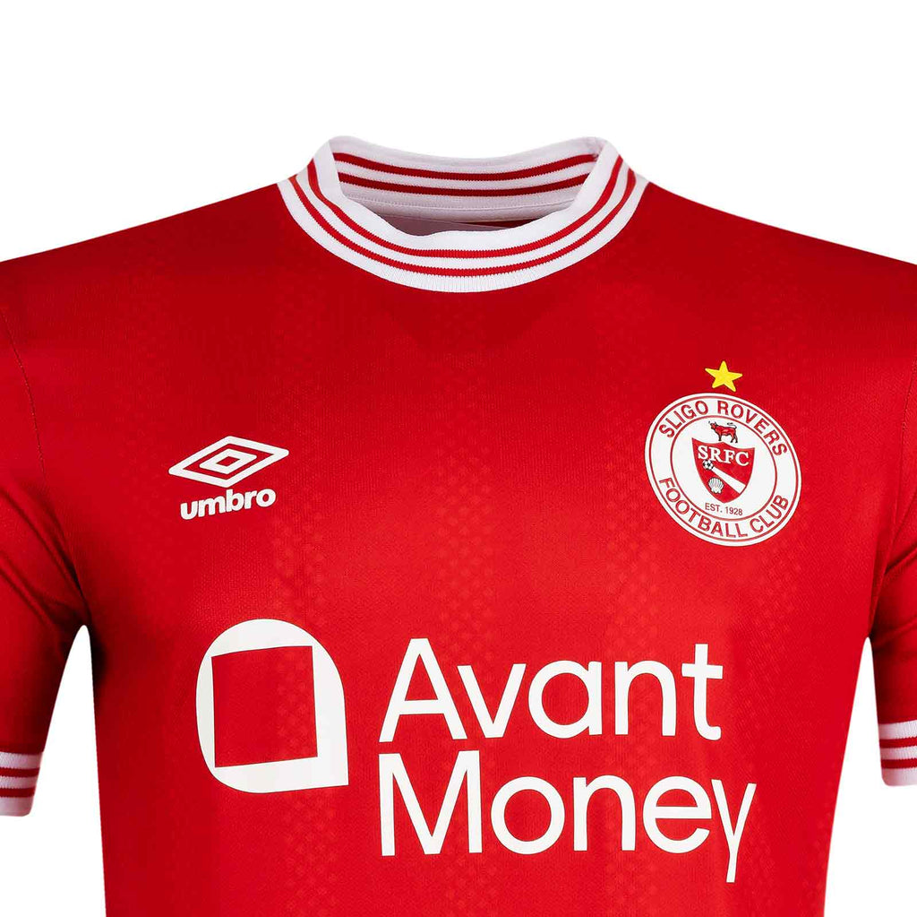 UMBRO Sligo Rovers 26 Kids Home Jsy Red
