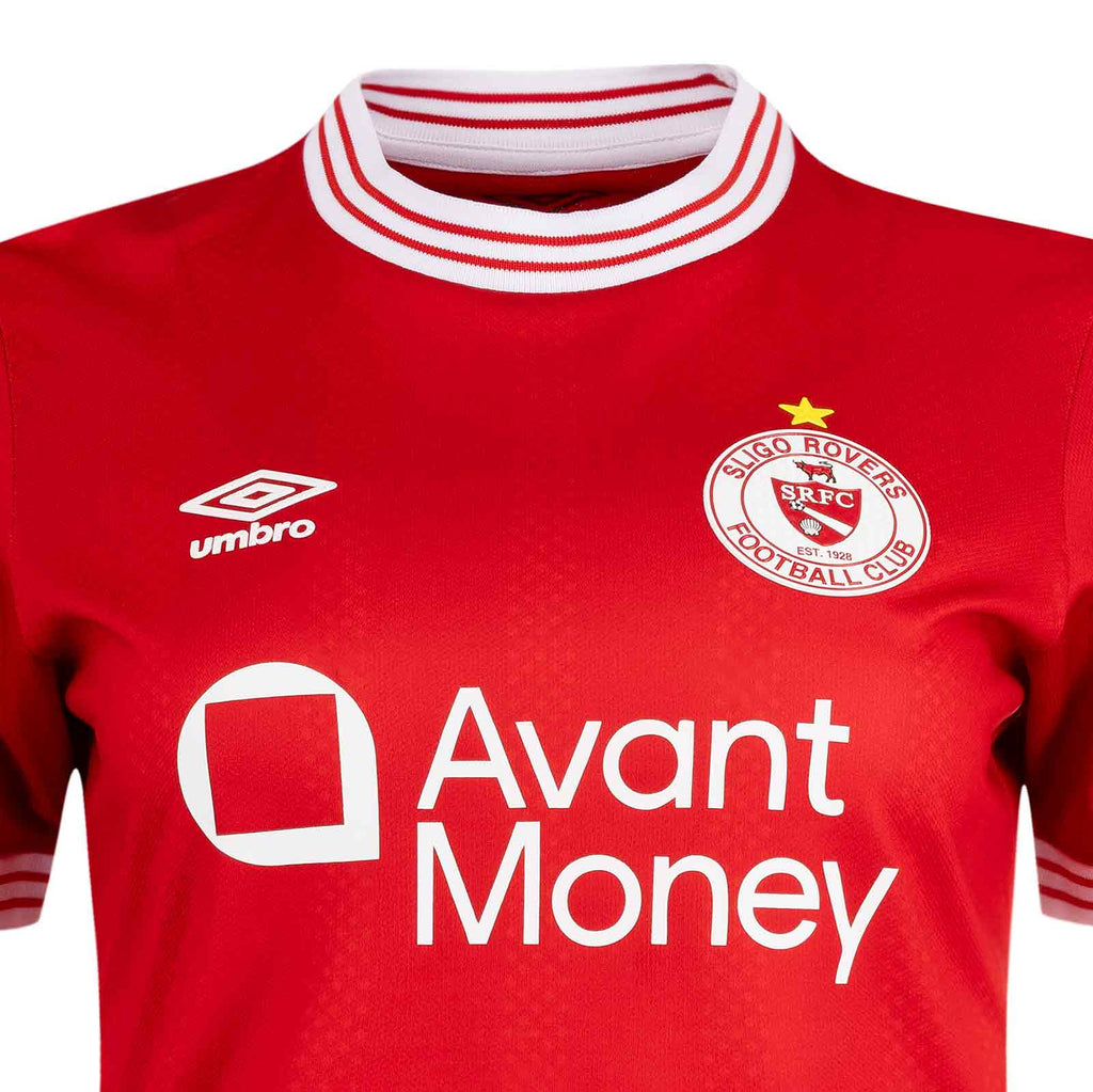 UMBRO Sligo Rovers 26 Wmn Home Jrsy Red