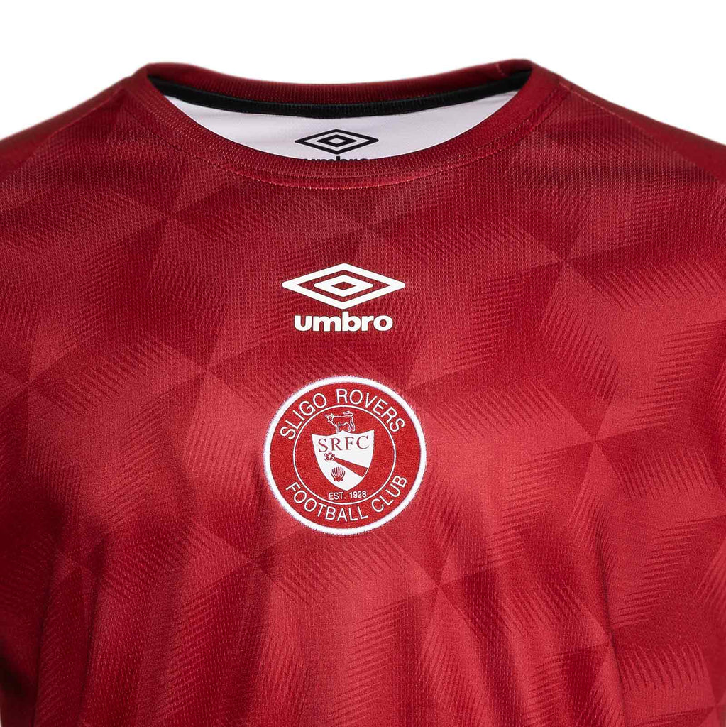 UMBRO Sligo Rovers 26 Warm Up Jersey Red