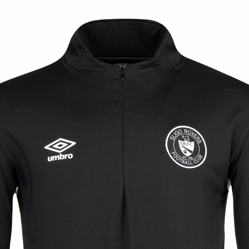 Umbro Sligo Rovers Football 2026 Mens Half-Zip Mid-Layer Top