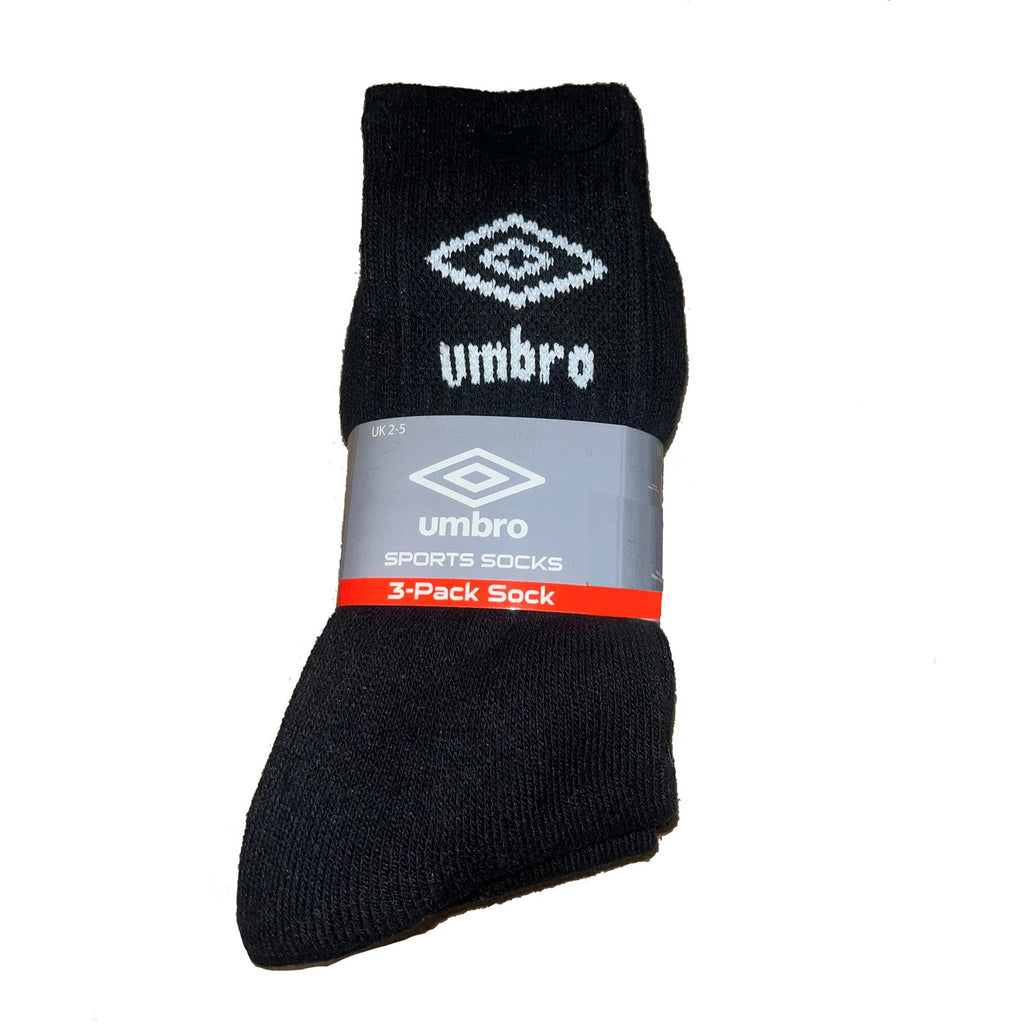 Umbro 3-Pack Kids Sports Socks