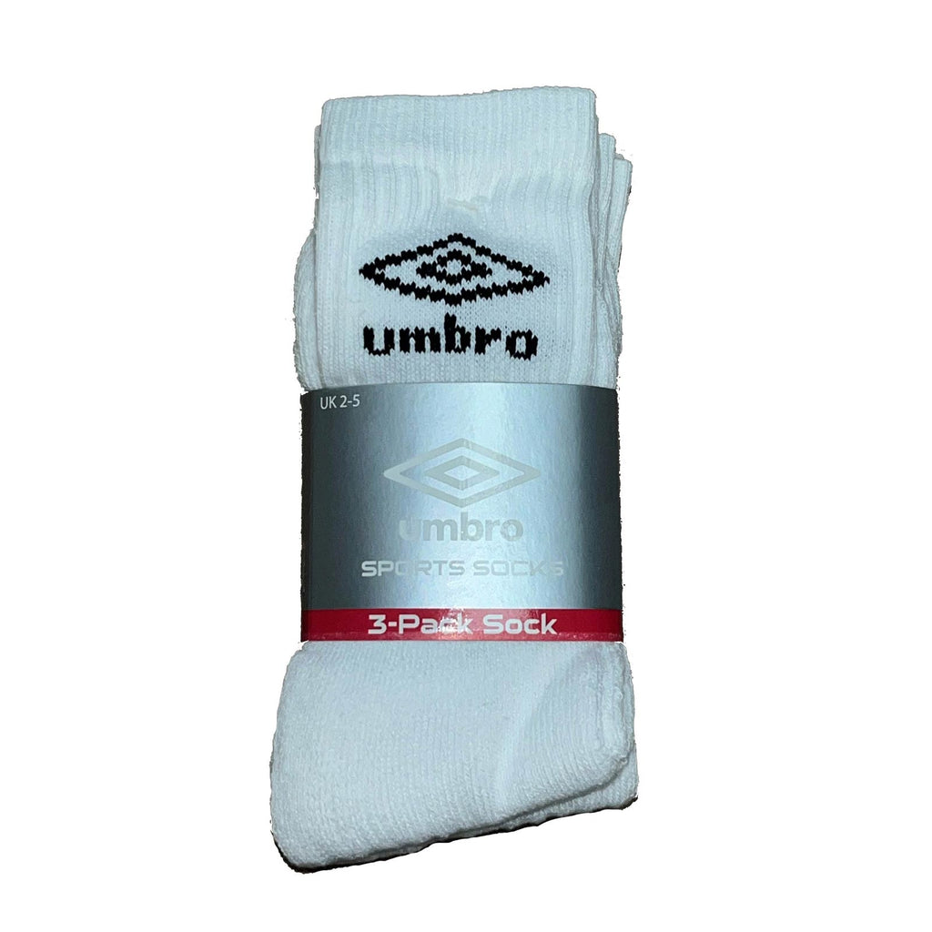 Umbro Trainer 3-Pack Kids Socks