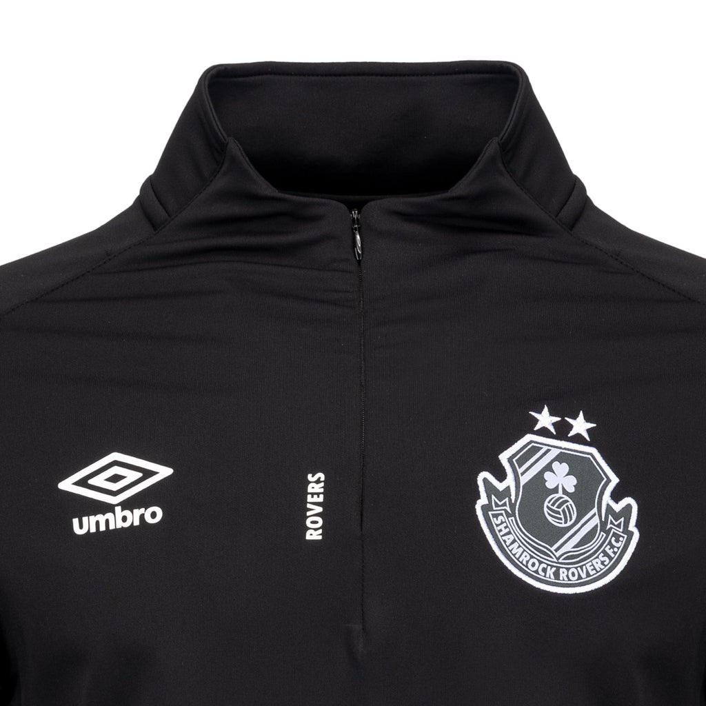 Umbro-Shamrock-Rovers-2024-Midlayer-Quarter-Zip-Black